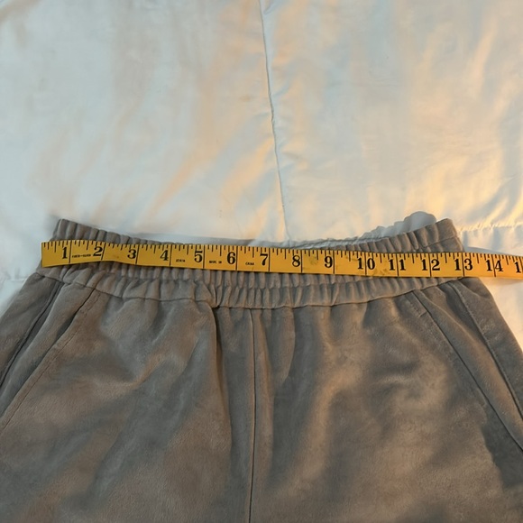 Tibi Ultrasuede Wide Leg Pull On Pant - Picture 7 of 7